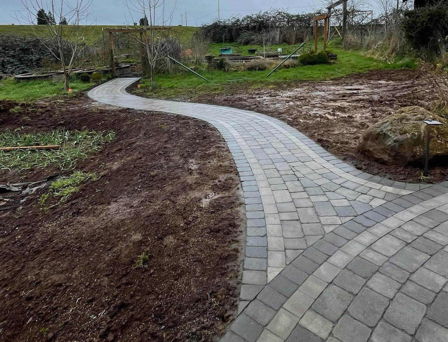 Paver Installation in Veneta, Oregon
