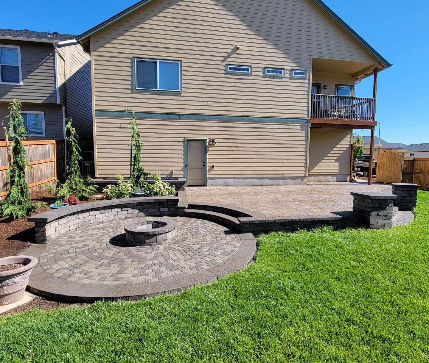 Can You Build a Fire Pit on Top of Pavers