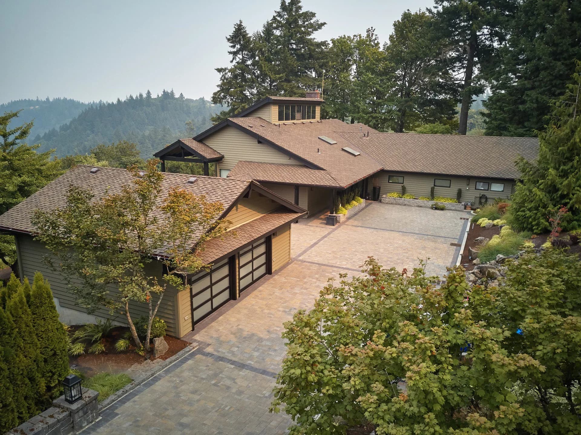 Greeney Residence — Permeable Paver Driveway & Courtyard
