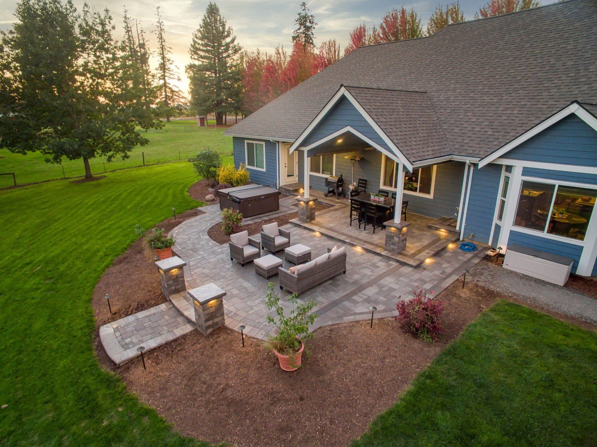 Patios project by Sequoia Stonescapes