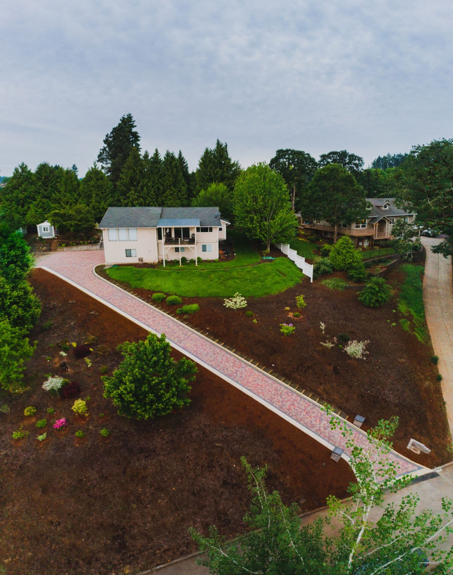 Driveways in salem by Sequoia Stonescapes