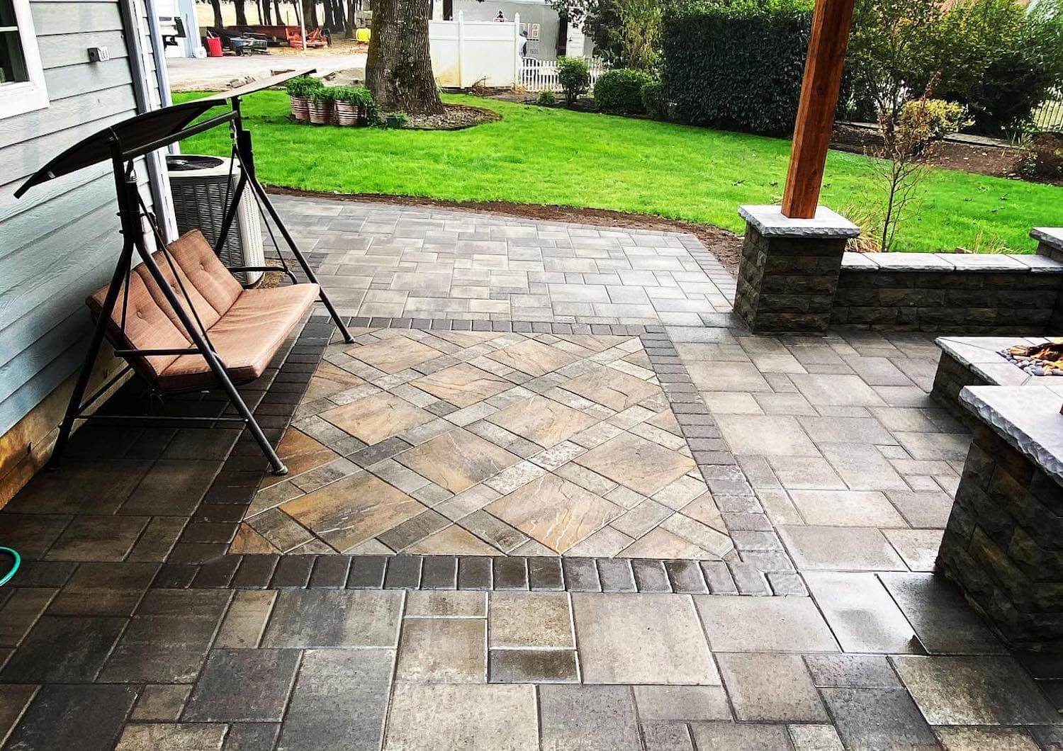 Patios in silverton by Sequoia Stonescapes