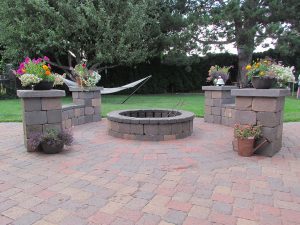paver fire pit
